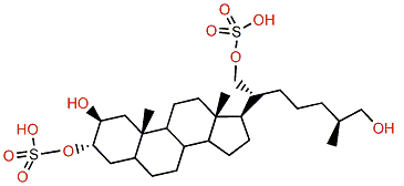 (25R)-Cholestane-2b,3a,21,26-tetrol 3,21-disulfate